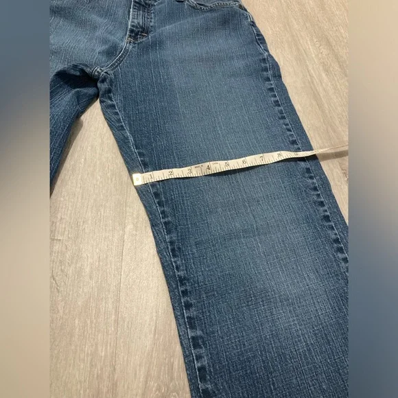 Lee Relaxed Straight Leg Classic Blue Women's Jeans Waist 30 - Picture 7 of 14